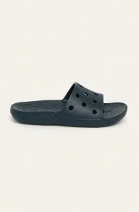 Pantofle Crocs Classic Slide dámské, tmavomodrá barva, 206761