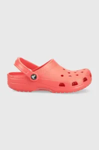 Pantofle Crocs Classic dámské, červená barva, 10001 #5937083