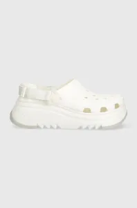 Pantofle Crocs Classic Hiker Xscape Clog dámské, bílá barva, na platformě, 208365