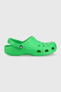 Pantofle Crocs Classic zelená barva, 10001.3E8-GRASS.GRN