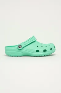 Pantofle Crocs Classic dámské, zelená barva, 10001 #1946667