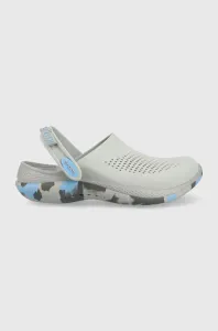Pantofle Crocs Literide 360 Marbled Clog dámské, šedá barva #3802519