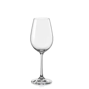 KUSOVKA Crystalex Sklenice na víno VIOLA 250 ml