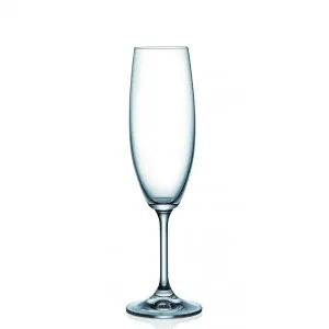 Bohemia Crystal Sklenice na šampaňské LARA 220ml 6ks #1484291