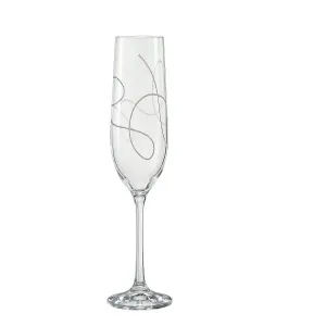 Crystalex Sada sklenic na šampaňské 2 ks 190 ml STRING