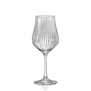 Crystalex Sklenice na víno TULIPA OPTIC 350 ml, 6 ks #5770718