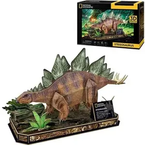 CUBICFUN 3D puzzle National Geographic: Stegosaurus 62 dílků