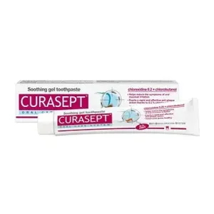 CURASEPT ADS Soothing 0,2%CHX s chlorbutanolem 75 ml