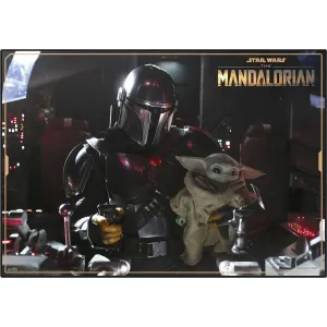 Cure Pink Podložka na stůl  Star Wars The Mandalorian The Child