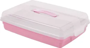 CURVER 90877 CURVER Přenosný box piknikový 45 x 11 x 30 cm, plast, růžový