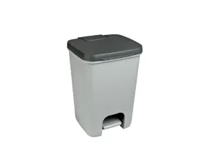 Odpadkový koš nášlapný Essentials 20L šedý/grafit 22536