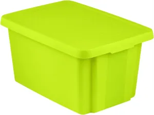 CURVER Úložný box s víkem 45L - zelený R41148