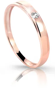 Cutie Diamonds Prsten z růžového zlata s briliantem DZ6707-1617-00-X-4 49 mm