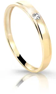 Cutie Diamonds Prsten ze žlutého zlata s briliantem DZ6707-1617-00-X-1 60 mm