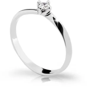 Cutie Diamonds Zásnubní prsten z bílého zlata s briliantem DZ6811-1907-00-X-2 57 mm