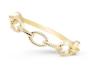 Cutie Jewellery Moderní prsten ze žlutého zlata Z5029-X-1 53 mm