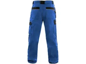 Kalhoty do pasu CXS ORION TEODOR, pánské, modro-černé, vel. 62