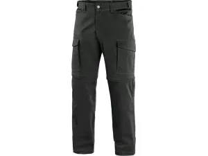 Canis (CXS) Pánské kalhoty s odepínacími nohavicemi VENATOR - Černá | 50