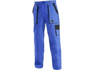 Canis (CXS) Dámské pracovní kalhoty CXS LUXY ELENA - Modrá / černá | 40