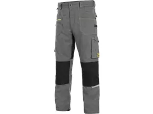 Canis (CXS) Montérkové kalhoty do pasu CXS STRETCH - Šedá / černá | 52