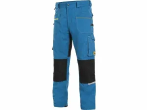 Canis (CXS) Montérkové kalhoty do pasu CXS STRETCH - Středně modrá / černá | 68