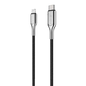 Kabel USB-C na Lightning Cygnett Armoured 12W 1m (černý)