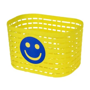 Dětský plastový přední košík M-Wave P Children's Basket  žlutá