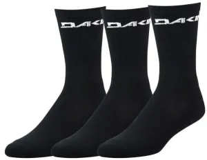 Dakine 3 PACK - pánské ponožky Essential 10003681-W22 Black 40-43