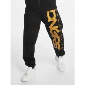 Dangerous DNGRS Classic Sweat Pants black/gold #5694268