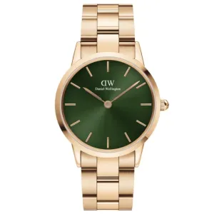 DANIEL WELLINGTON dámské hodinky Iconic Link Emerald DW00100419