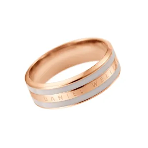 Daniel Wellington Módní bronzový prsten Emalie DW004000 56 mm #2324481