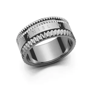 Daniel Wellington Nepřehlédnutelný ocelový prsten Elevation DW0040020 60 mm