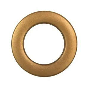Zlatá matná barva kroužků, Kroužkování závěsu, (přidejte 23 cm látky)