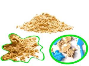 Kinetický písek 1kg přírodní