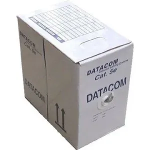 Datacom drát, CAT5E, FTP, PE venkovní, 305m/box