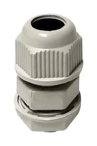 Davies Molding Gc1001-A Light Grey M12X1.5 Cable Gland, 2.5-6.5Mm Cable Range 01Ah6149