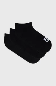 Ponožky Dc (3-pack) pánské, černá barva