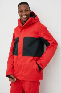 Snowboardová bunda DC Defy červená barva #4118460