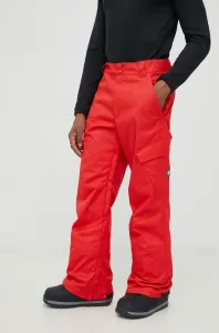 Snowboardové kalhoty DC Banshee červená barva