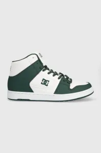 Sneakers boty DC zelená barva