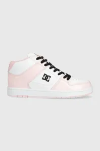 Sneakers boty DC růžová barva