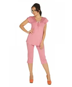 De Lafanse Visa 884 Dámské pyžamo, L, Špinavě růžová