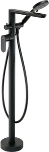 DEANTE Alpinia černá Vanová baterie, volně stojící, se sprchovým setem BGA_N17M