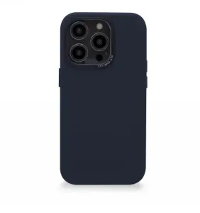 Kožené pouzdro Decoded s MagSafe pro iPhone 14 Pro Max - tmavě modré