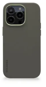 Silikonové pouzdro Decoded s MagSafe pro iPhone 14 Pro Max - zelené