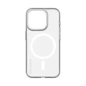Průhledné pouzdro Decoded s MagSafe pro iPhone 15 Pro Max - čiré