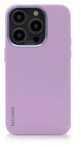 Silikonové pouzdro Decoded s MagSafe pro iPhone 14 Pro Max - fialové