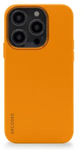 Silikonové pouzdro Decoded s MagSafe pro iPhone 14 Pro Max - oranžové