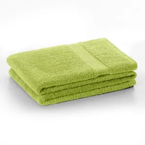 Bavlněný ručník DecoKing Mila 70x140 cm zelený, velikost 70x140
