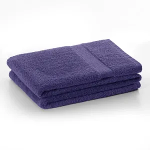 Bavlněný ručník DecoKing Mila 70x140 cm fialový, velikost 70x140